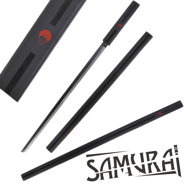 Japanese Sword ดาบซามูไร นินจา เปิดคม คาตานะ Naruto Shippuden นารูโตะ ชิปปุเดง Sasuke Uchiha ซาสึเกะ