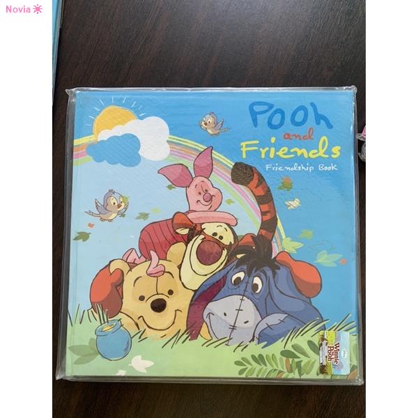 สวัสดิการสดสมุดเฟรนด์ชิพ friendship MickeyMinnie Stitch Pooh Doraemon ของใหม่ Disney 100% เล่มใหญ่ เล่มกลาง