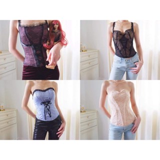 Corset Corset ในไลฟ์​สดเท่านั้น คอเซท คอเซทเจ้าหญิง คอเซทกระชับสัดส่วน คอเซทสายฝอ