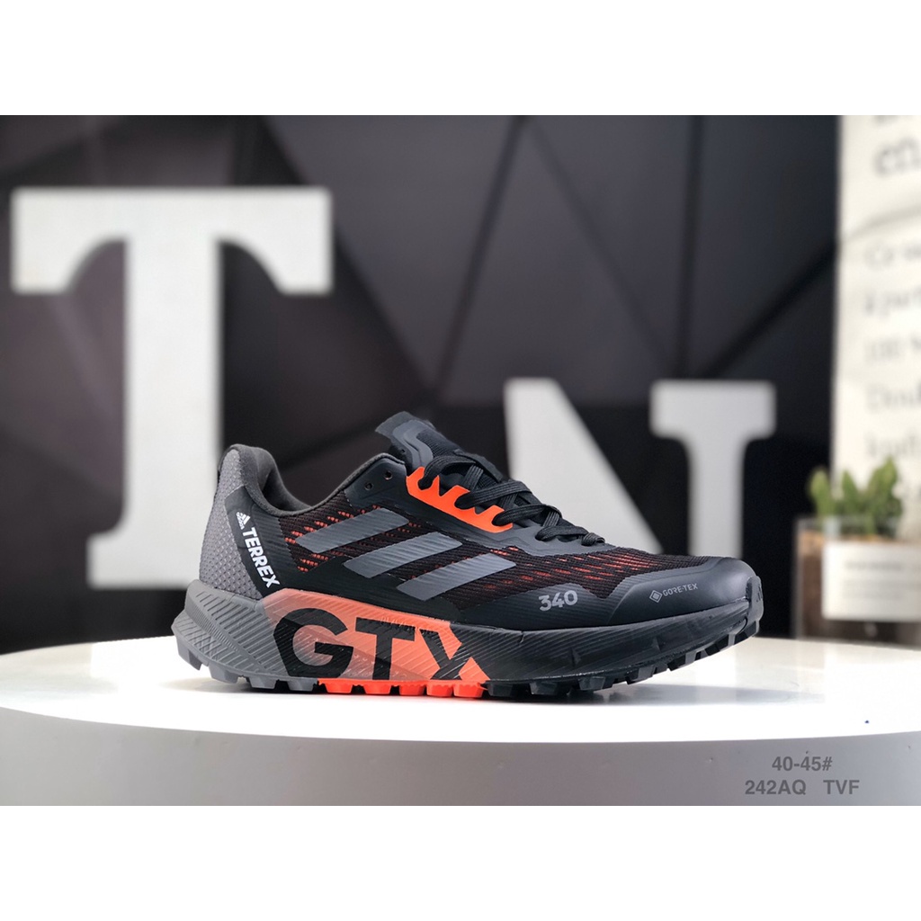 ☁❀✐Adid@s Terrex AGRAVIC FLOW2 รองเท้ากลางแจ้งกันลื่นกันลื่นสวมใส่สบาย 40-45 HO3183