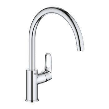 GROHE BAUFLOW Curved Sink Mixer Faucet 31230001 Shower Faucet Water Valve Bathroom Accessories toilet parts