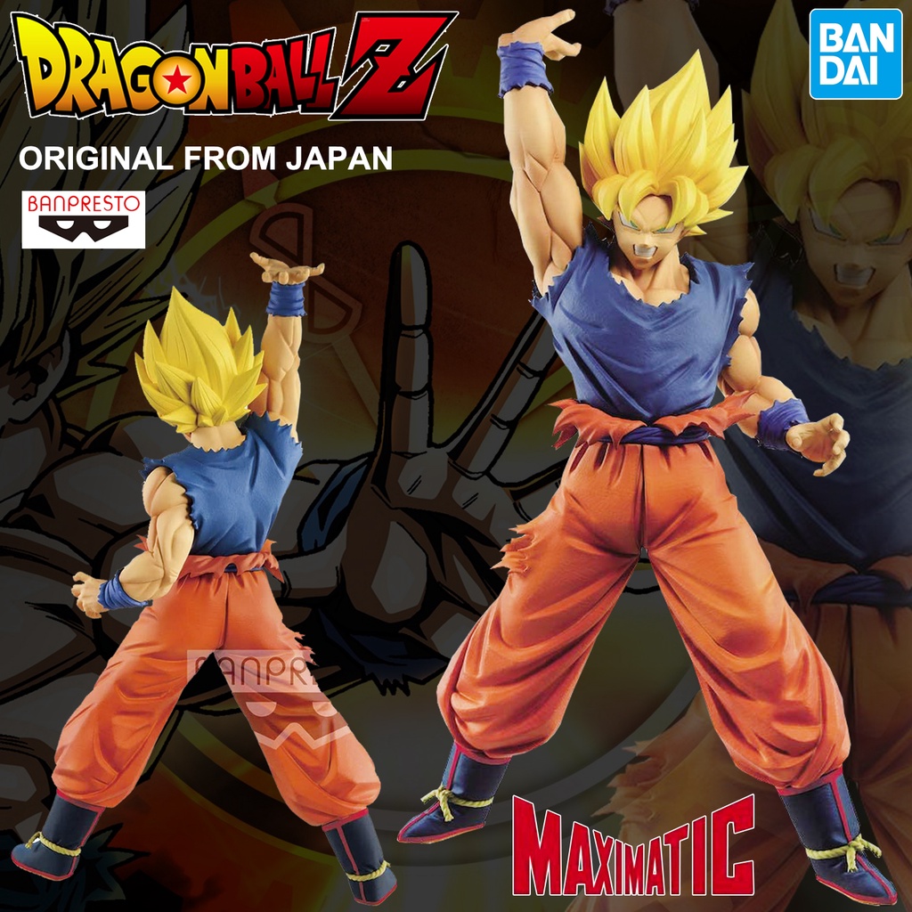 งานแท้ Bandai Banpresto Dragon Ball Z ดราก้อนบอล แซด Maximatic Super Saiyan ซูเปอร์ ไซย่า Son Goku I