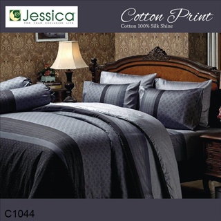 Jessica ผ้านวม 90 x 100 นิ้ว (ไม่รวมผ้าปูที่นอน) Cotton 100% พิมพ์ลาย กราฟฟิก C1044 #เจสสิกา ผ้าห่ม