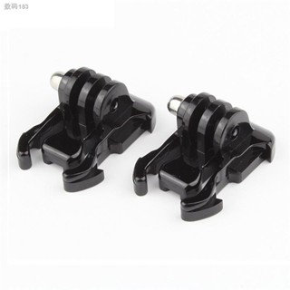 GoPro Accessories 2PCS Quick-Release Buckle Helmet Mount Adapter for Go Pro