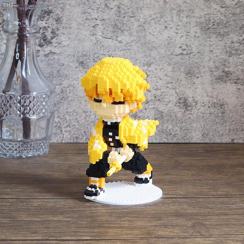 【LEJUBLOCK】Demon Slayer building blocks One Piece nano blcok toys for kids Jigsaw puzzle children gifts fashion doll nin