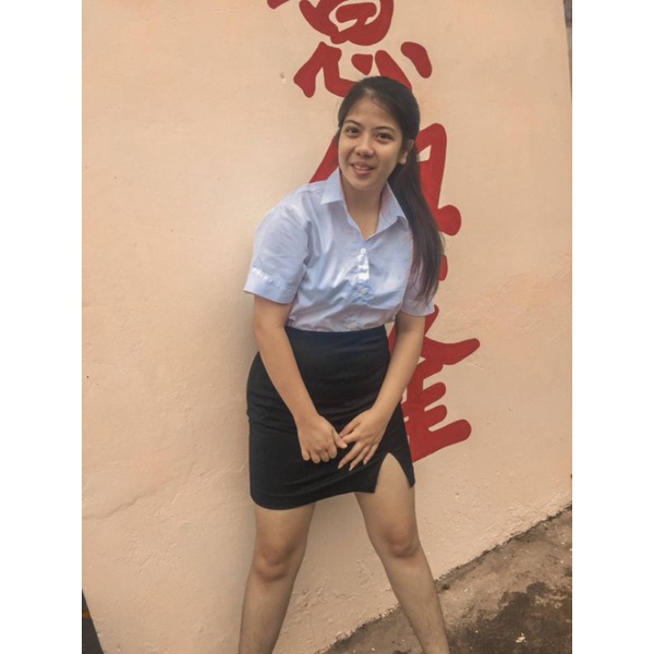 กระโปรงนักศึกษาทรงเอไซส์ใหญ่ ยาว18-24นิ้ว