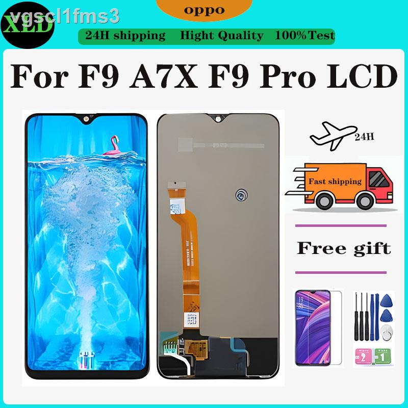 ✧☒For OPPO F9 A7X F9 Pro Realme 2 Pro Original Material LCD Touch Mount