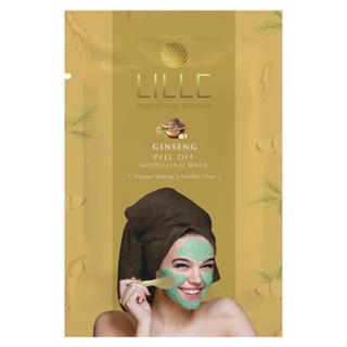 LILLE PROFESSIONAL SKINCARE - LILLE GINSENG PEEL OFF MODELLING MASK (8 pieces for 1 month use)