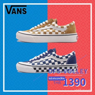 Vans Style 36 Decon SF Delicious Series ฮาล์ฟมูน เปาโถว กระดานหมากรุก ความช่วยเหลือต่ำ ผู้ชายและผู้หญิง รองเท้าผ้าใบ