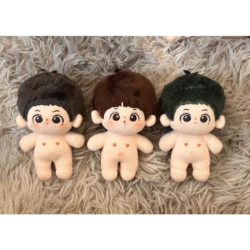พร้อมส่ง ตุ๊กตาป๋อจ้าน10cm น้องไข่ 3ตัว ตุ๊กตาอี้ป๋อ ตุ๊กตาเซียวจ้าน