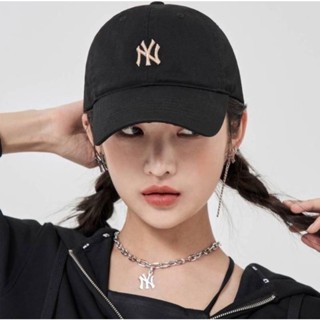 🧢🧢หมวกแก๊ปสีดำ ฮิตๆๆๆNEW MLB Shadow Twinkle Ball Cap หมวกสีดำ โลโก้ทอง ⚫️💰