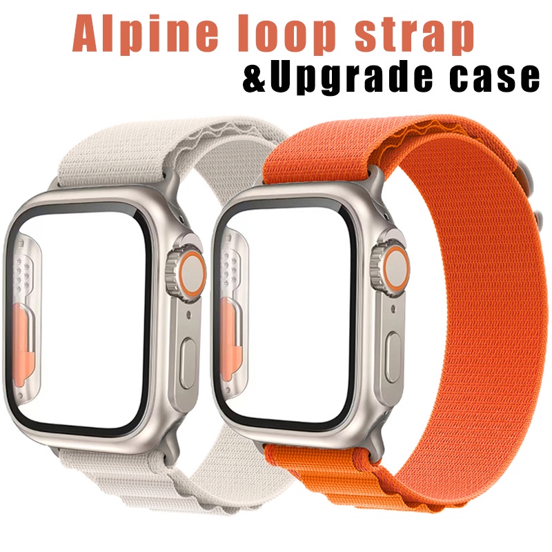 สายนาฬิกา applewatch อัพเกรดสาย Ultra สำหรับ Apple Watch Band Alpine Loop 45 มม. 44 มม. 41 มม. 40 มม. สร้อยข้อมือ IWatch