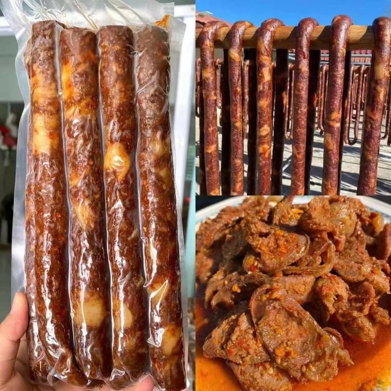 ไส้อั่วอยู่นาน อร่อย หอม ทอดหรือนิ่ม1 กิโล 腊肠 腊肉