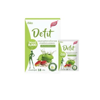 SUNTE DEFIT 8000MG รสแอปเปิ้ลเขียว 18GM 1กล่อง บรรจุ 4 ซอง