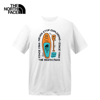 THE NORTH FACE  U FOUNDATION WATER S/S TEE - AP - TNF WHITE  เสื้อยืดแขนสั้นUnisex