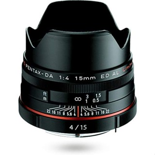 PENTAX เลนส์กล้อง HD DA 15F4ED AL LIMITED BK c0363