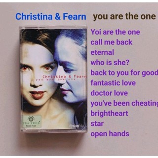 □มือ2 CHRISTINA &amp; FERN เทปเพลง □อัลบั้ม YOU ARE THE ONE ลิขสิทธิ์แท้) (แนว pop).