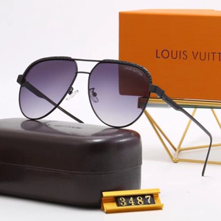 LV แว่นตากันแดดแฟชั่น แนวเรโทร สําหรับผู้ชาย