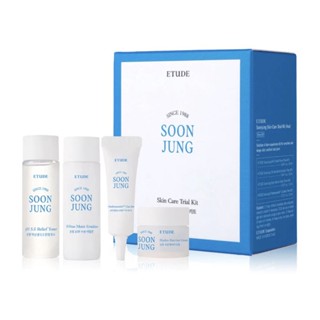 Etude House Soon Jung Trial Kit Set 4 Items ของแท้ฉลากไทย