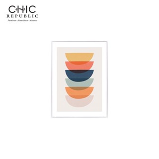 CHIC REPUBLIC SEMICIRCLE-II/45x60,ภาพติดฝาผนัง - สี หลากสี