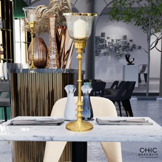 Chic Republic HAMILTON/52,เชิงเทียน - สี ทองเหลือง