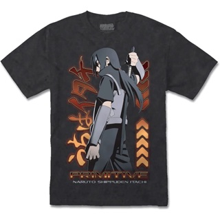 เสื้อยืด Primitive X Naruto Shippuden Itachi Assault - สีดำ