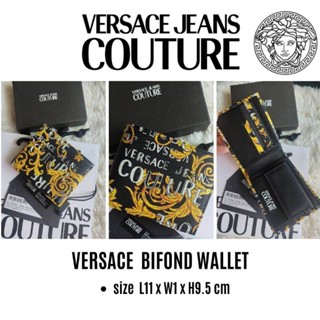 VERSACE BIFOND WALLETมือ1แท้