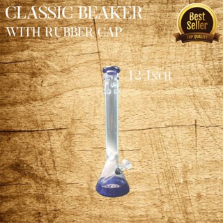 แจกันแก้ว Classic Beaker with Rubber Cap 12 Inch