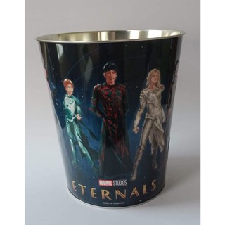 Marvel ETERNALS Embossed Tin Popcorn Bucket Tub MAJOR CINEPLEX