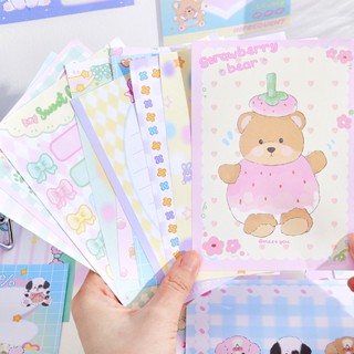 พร้อมส่ง กระดาษโน๊ต notepad creamdoll กระดาษโน๊ตแบบเล่ม