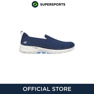 SKECHERS GOwalk 6 - Bright Stars รองเท้าลำลองผู้หญิง รองเท้าผ้าใบ