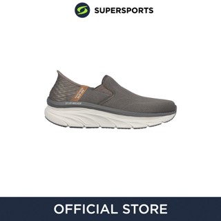 SKECHERS Hands Free Slip-ins™ Relaxed Fit®: DLux Walker - Orford รองเท้าลำลองผู้ชาย รองเท้าผ้าใบ