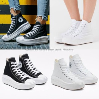 Converse Chuck Taylor Move Platform Hi Unisex รองเท้าผ้าใบลำลอง ใส่ได้ทั้ง ชาย หญิง แท้💯 ส่งฟรี