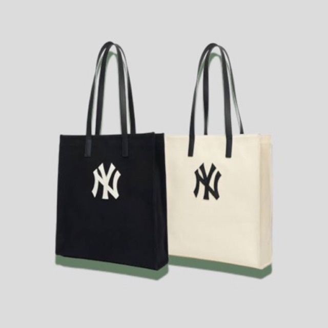 ของแท้💯กระเป๋า MLB Canvas Tote Bag พร้อมส่ง