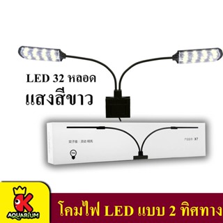 โคมไฟ LED หนีบข้างตู้ แบบ 2 ทิศทาง