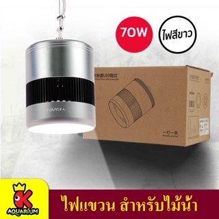 ไฟแขวนตู้ไม้น้ำ  Full Spectrum LED downlight 70W (สีขาว)