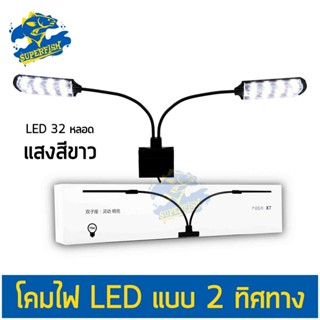 โคมไฟ LED หนีบข้างตู้ แบบ 2 ทิศทาง