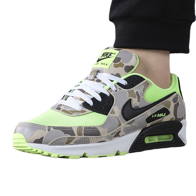✣☾❦▩[ร้านเรือธง NIKE ของแท้]Nike Air Max 90 Men s And Women รองเท้าวิ่งรองเท้าผ้าใบผู้ชาย