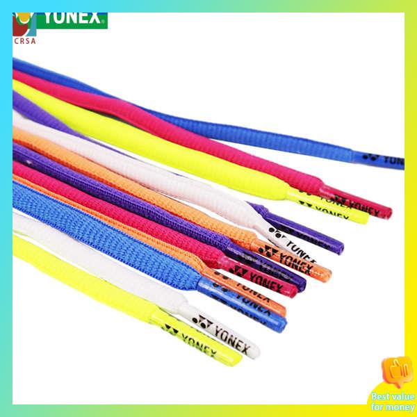 แบดมินตัน ไม้แบดมินตัน ใหม่ YONEX Yonex yy เชือกผูกรองเท้า AC051อุปกรณ์เสริมรองเท้าแบดมินตันหลากสีขอ