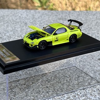 โมเดลรถยนต์จําลอง Master Open Cover Version 1: 64 Mazda RX-7 RE Amemiya Feijin อัลลอยด์