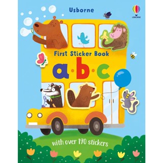 Asia Books หนังสือภาษาอังกฤษ FIRST STICKER BOOK: A.B.C