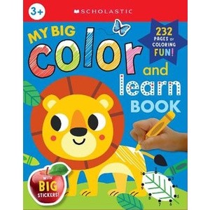 Asia Books หนังสือภาษาอังกฤษ MY BIG COLOR AND LEARN BOOK (SCHOLASTIC