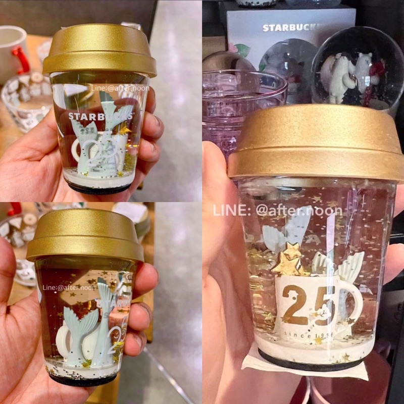 🎈 [ พร้อมส่ง ] Snow globe  25th // Starbucks Japan แท้💯‼️