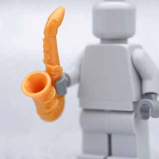 LEGO Saxophone - LEGO เลโก้ มินิฟิกเกอร์ ตัวต่อ ของเล่น ACCESSORIES