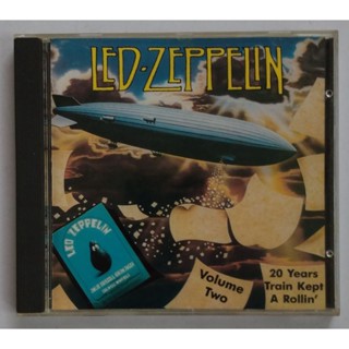 ซีดีเพลง LED ZEPPELIN 20 Years Train Kept A Rollin - Vol.2 (Live/Concert) *RARE* CD Music