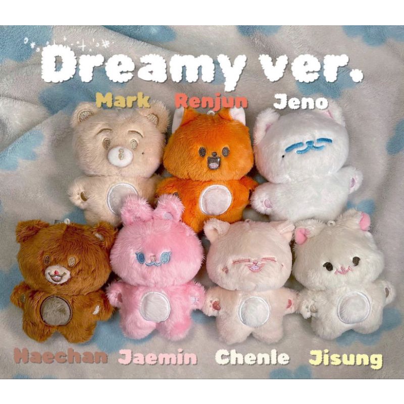 พร้อมส่ง/ส่งของทุกวัน💕ตุ๊กตา Dreamy dream ดรีมมี่ ดรีม 🧸 ตุ๊กตาNct dream(มาร์ค,อินจุน,เจโน่,แจมิน,แฮชาน,เฉินเล่อ,จีซอง)