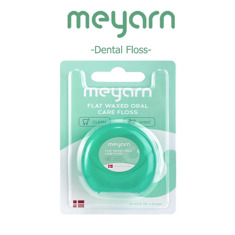 MEYARN  การดูแลช่องปากด้วยไหมขัดฟันที่แข็งแกร่ง 50 เมตร