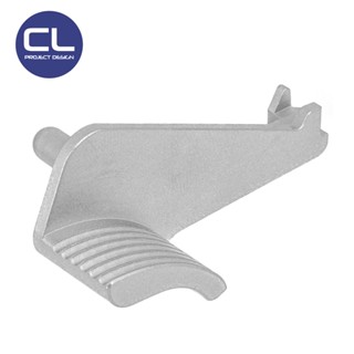 CL Project CNC Thumb Rest Slide Stop for Marui Hi-CAPA &amp; 1911 (Silver) อะไหล่แต่ง สำหรับบีบี กันเท่านั้น