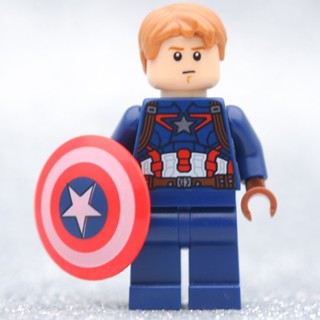 LEGO Captain America (76042) HERO MARVEL - LEGO เลโก้ มินิฟิกเกอร์ ตัวต่อ ของเล่น