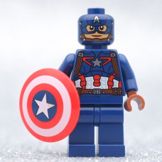 LEGO Captain America Mask HERO MARVEL - LEGO เลโก้ มินิฟิกเกอร์ ตัวต่อ ของเล่น